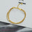New Fashion Personality Placer Gold Bracelet Women