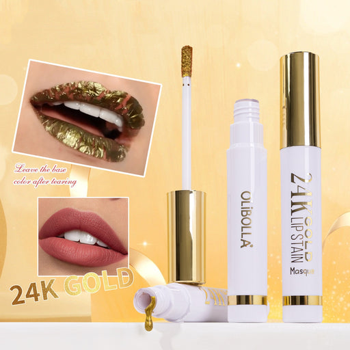 Lip Balm 24k Gold Tear And Pull Long Lasting Waterproof
