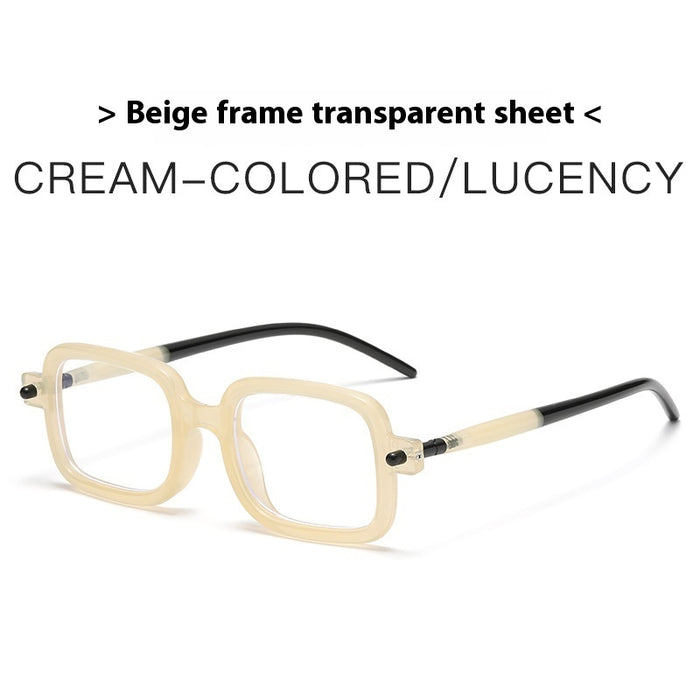 Retro Artistic Square Sunglasses Women
