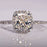 Rings For Women Bridal Wedding Anelli Trendy Jewelry Engagement Ring White Gold Color Anillos