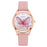 Gaiety Brand Women Watches Luxury Removable Rhinestone Butterfly Watches Ladies Leather Dress Ladies Wrist Watches Female Clock