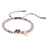 Genenic Mujer Natural Stone Bracelets For Women Rope Chain Bracelet Handmade Quartz Jewelry For Women