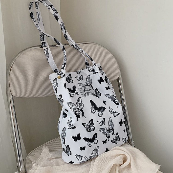 Simple Commute Canvas Bag Women's Handbag