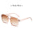 Square Double Beam Sunglasses Men And Women Retro Personality