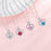European And American Fashion New Style Necklace Love Heart Pendant Clavicle Chain Jewelry Women