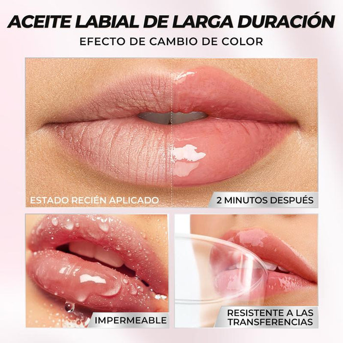 Color Changing Lip Gloss Long-lasting Moisturizing Moisturizing