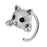European And American Cute Cat Retro Fashion Minority Design Simple Cute Animal Earrings For Women
