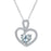 European And American Fashion New Style Necklace Love Heart Pendant Clavicle Chain Jewelry Women