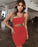 Slim One-shoulder Short Dress Sexy Fashion Hollow Mini Dresses For Women