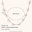 Stainless Steel 18K Gold Plated Natural Gravel Handmade Chain Necklace For Women
