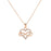 Unlimited Love Necklace Women Wrapped Love Valentine's Day Gifts All Match High-grade Can Not Be Dropped Collarbone Chain