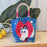 Knitted Buckle Bag Portable Large Capacity