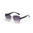 Diamond Cut Edge High-end Sunglasses For Women