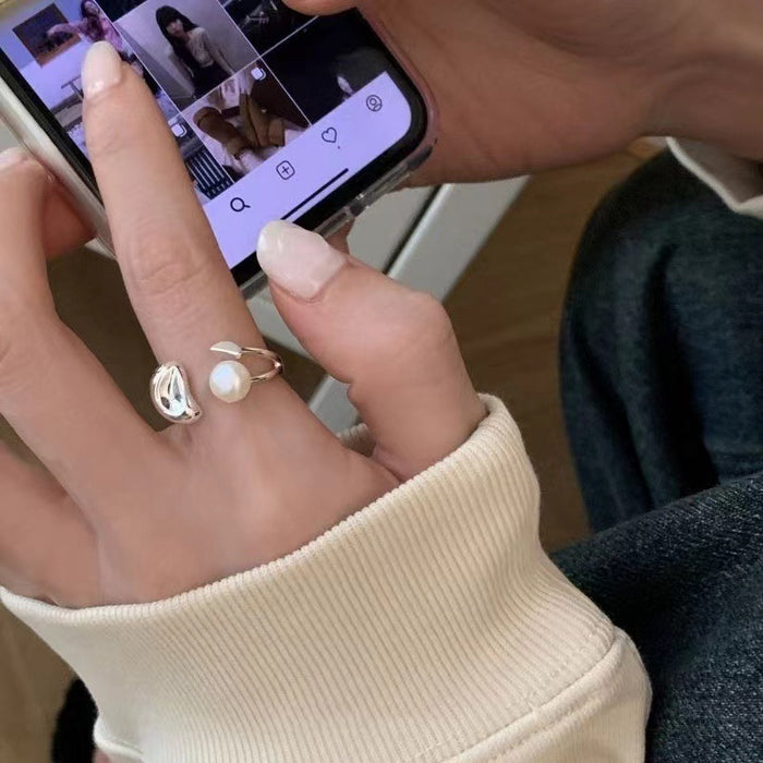 Women's Geometric Fashion All-matching Index Finger Ring