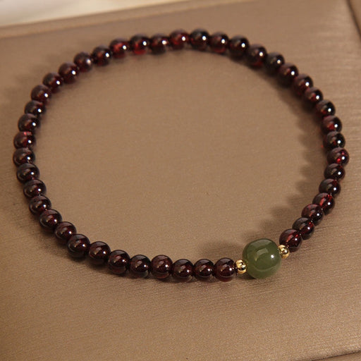 New Chinese Style Black Single Ring Women Bracelet