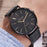 Men's Light Luxury Ultra-thin Belt Watch