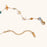 Stainless Steel 18K Gold Plated Natural Gravel Handmade Chain Necklace For Women