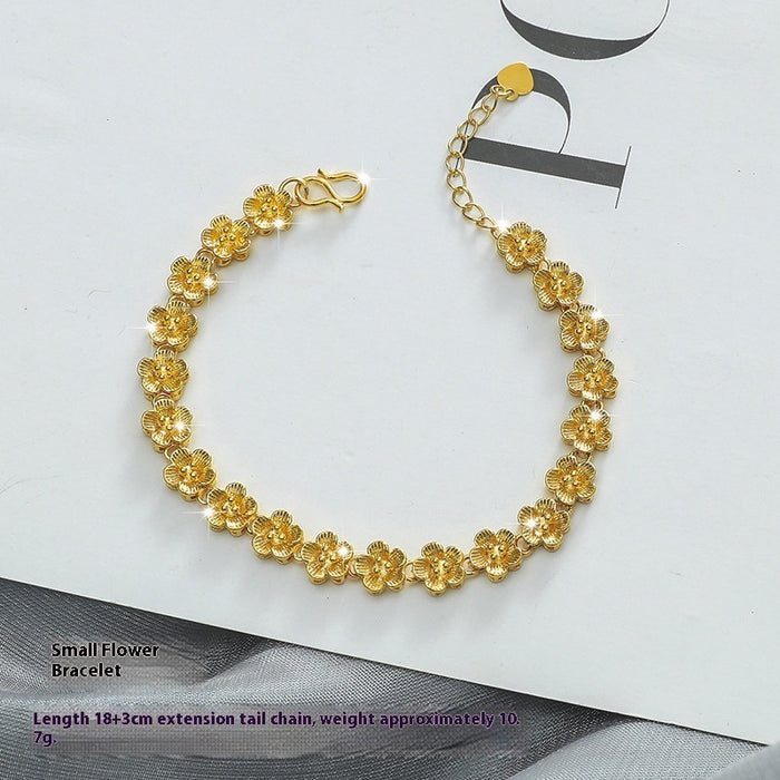 New Fashion Personality Placer Gold Bracelet Women