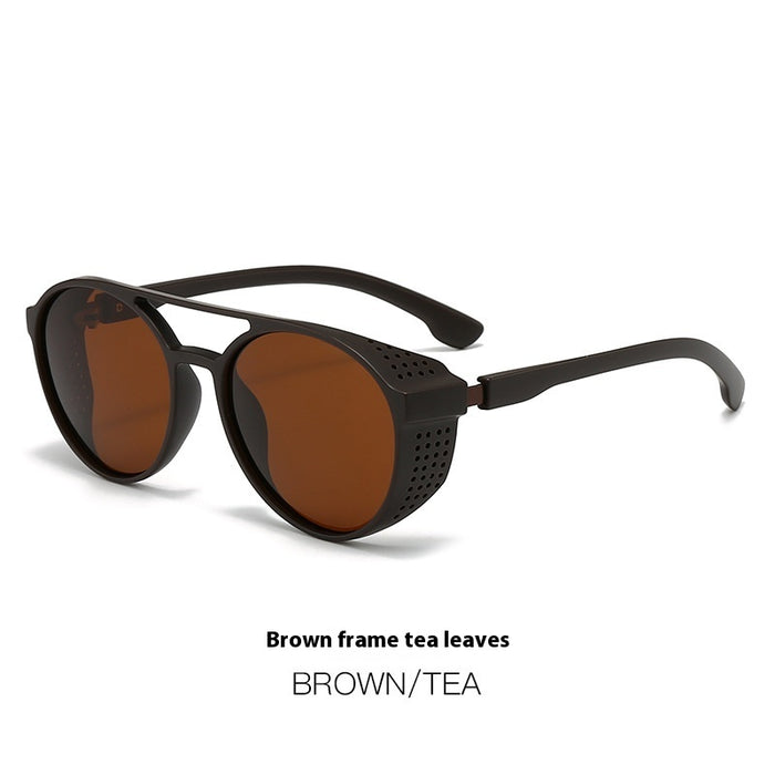 European And American Punk Hollow Retro Sunglasses