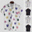 Slim Tops men shirts Printed