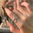 Female Minority Fashion Senior Design Ring
