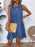 Summer Ruffle Dress Fashion Loose Sleeveless Straight Beach Dresses For Women