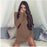 NEW Winter sweaters women turtlene shirt knit dress