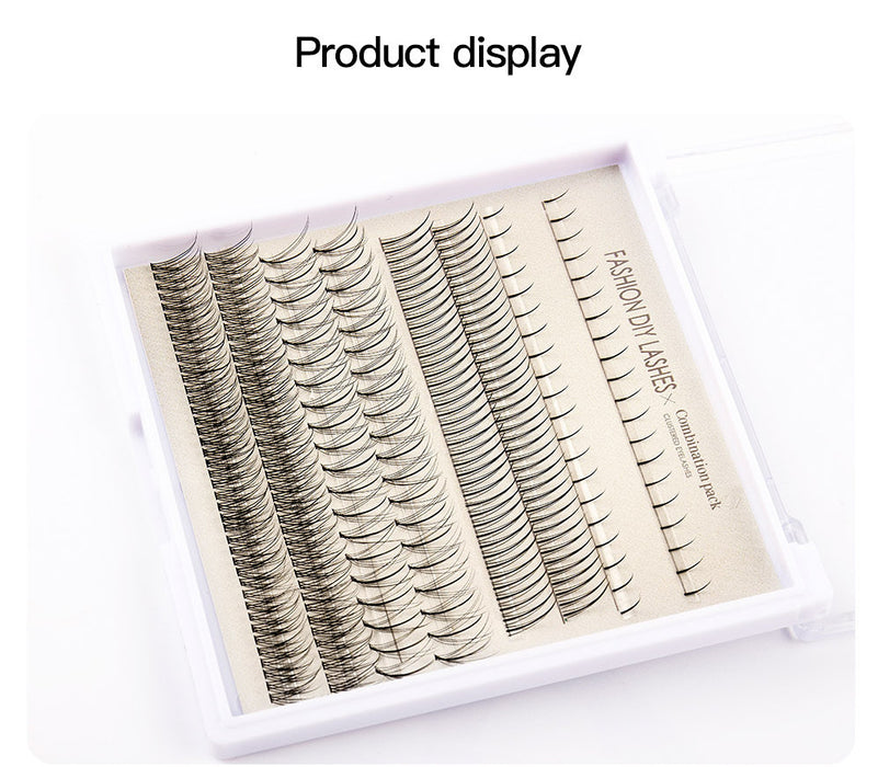 Single-cluster False Eyelash Glue Suit Natural Segmented