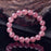 Fashion Natural Strawberry Quartz Bracelet Women