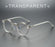 Retro Artistic Glasses Frame Unisex