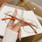 Frameless Trim Women's Wood Grain Fashion Personality Wear Glasses