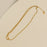 Retro Affordable Luxury Style Gold Horseshoe Necklace For Women