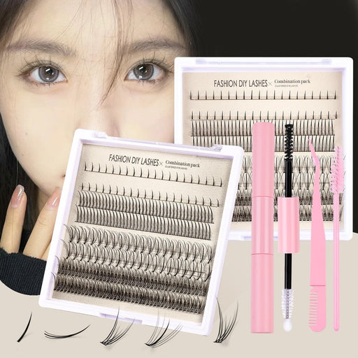 Single-cluster False Eyelash Glue Suit Natural Segmented