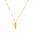 Retro Short Abstract Women Body Pendant Necklace