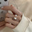 Women's Geometric Fashion All-matching Index Finger Ring