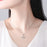 Unlimited Love Necklace Women Wrapped Love Valentine's Day Gifts All Match High-grade Can Not Be Dropped Collarbone Chain