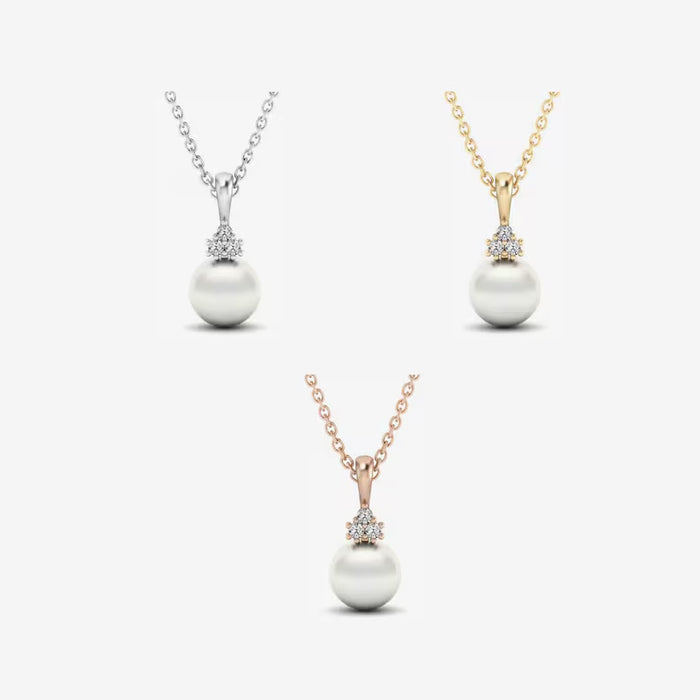 Fashion French Style Zircon-laid Necklace Women