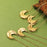 European And American Ins Personality Shaped Hammered Pattern Elegant Necklace Women